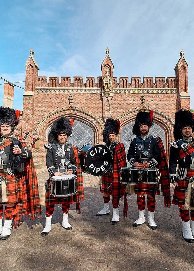City Pipes и Конор Мюррей. Легенды Ирландии и Шотландии