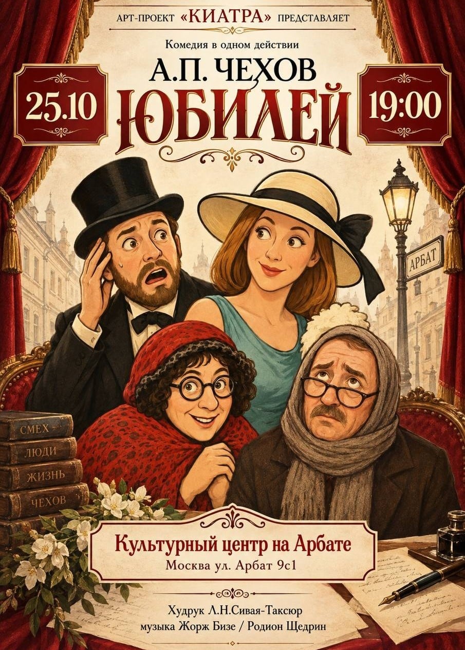 Спектакль «Юбилей»