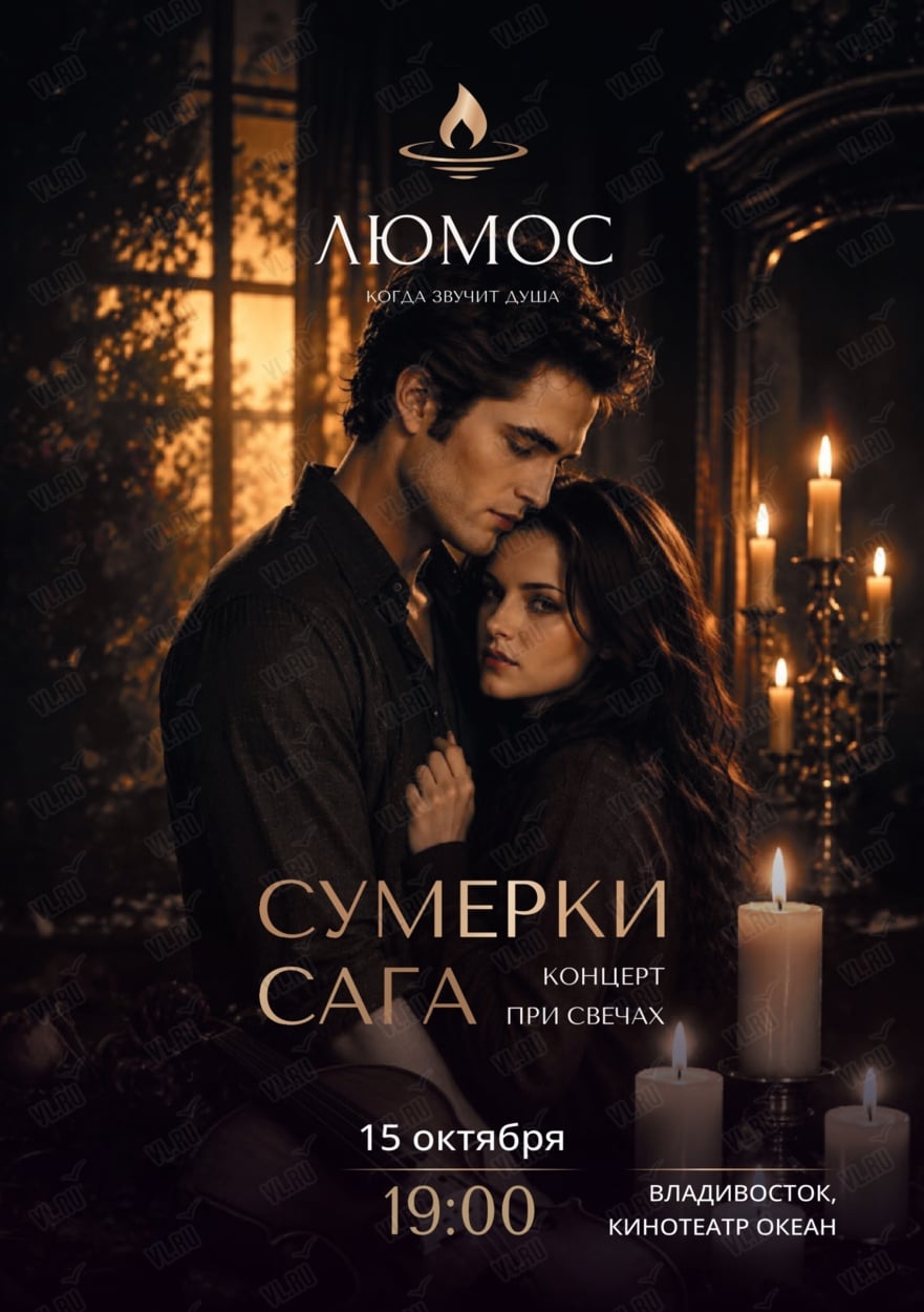 Концерт при 1000 свечей с музыкой из фильма «Сумерки»