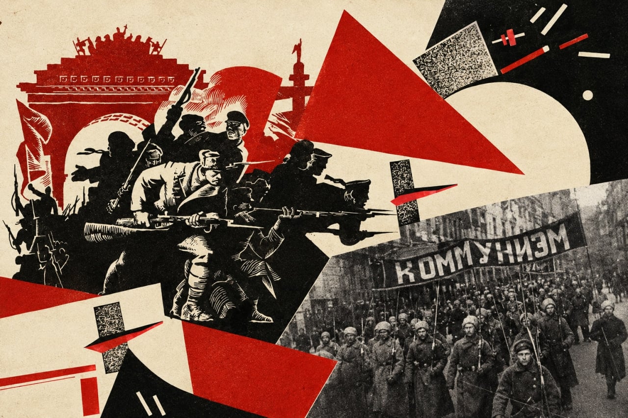 «Между серпом и молотом»: поэзия в 1917 году