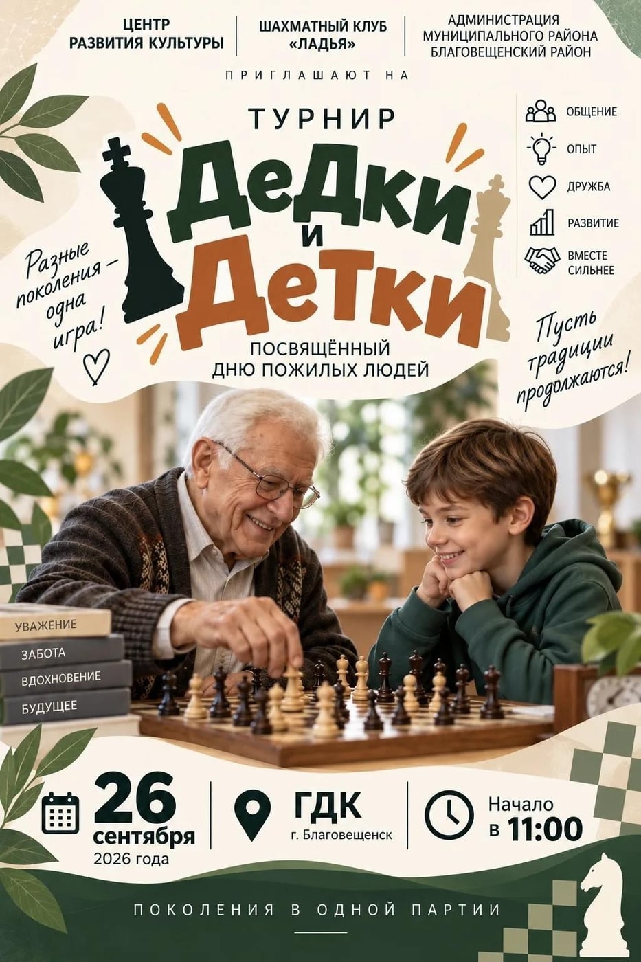 Турнир «Дедки и Детки»