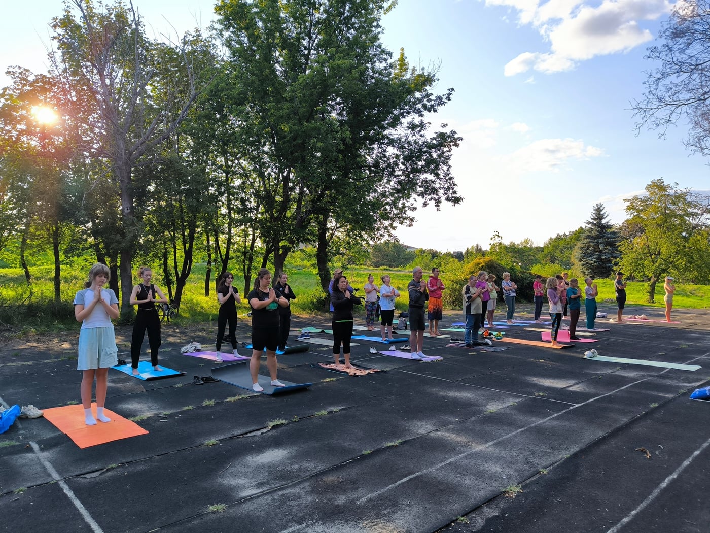 Йога Open-air - открытое занятие, Суббота - 26 сентября 15.00! ‍