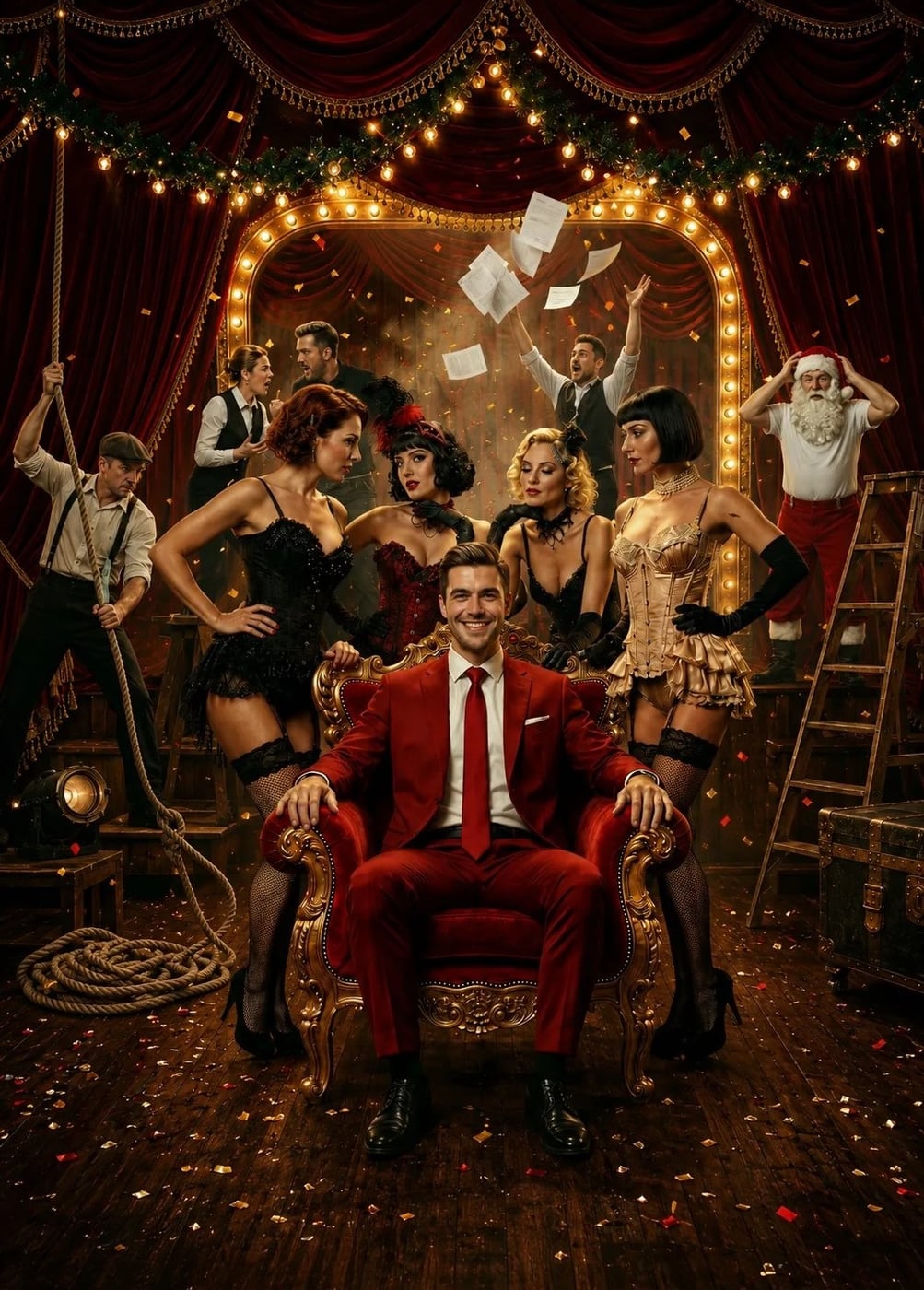 Интерактивный шоу-спектакль «КанКан» Cabaret-Новый год