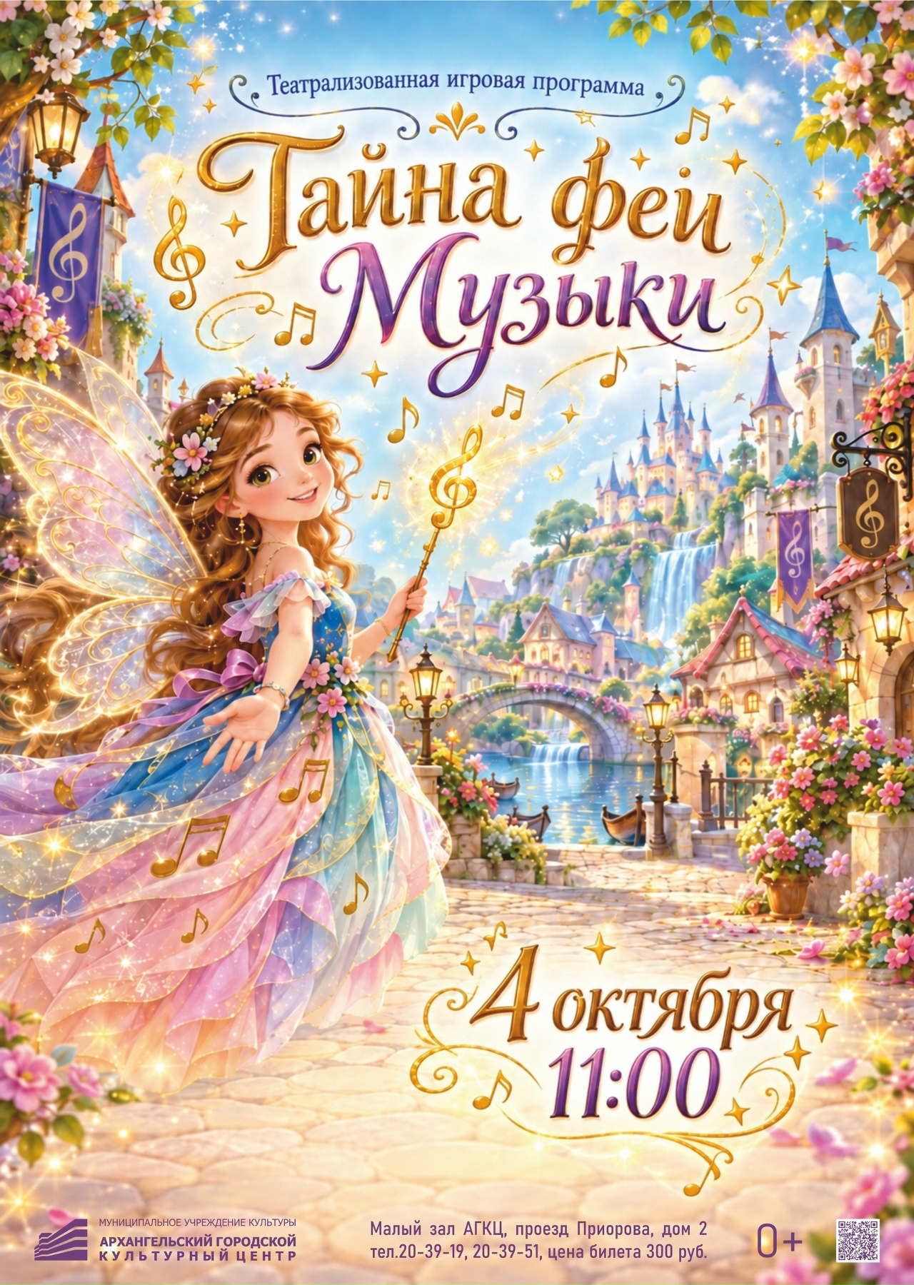 Театрализованная игровая программа «Тайна феи Музыки»