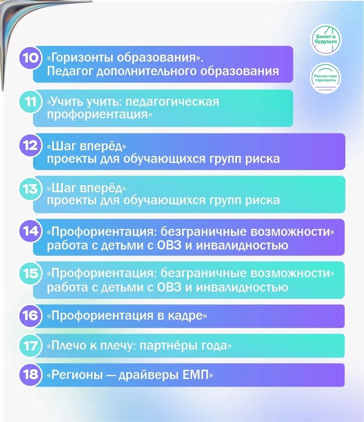 Россия — мои горизонты