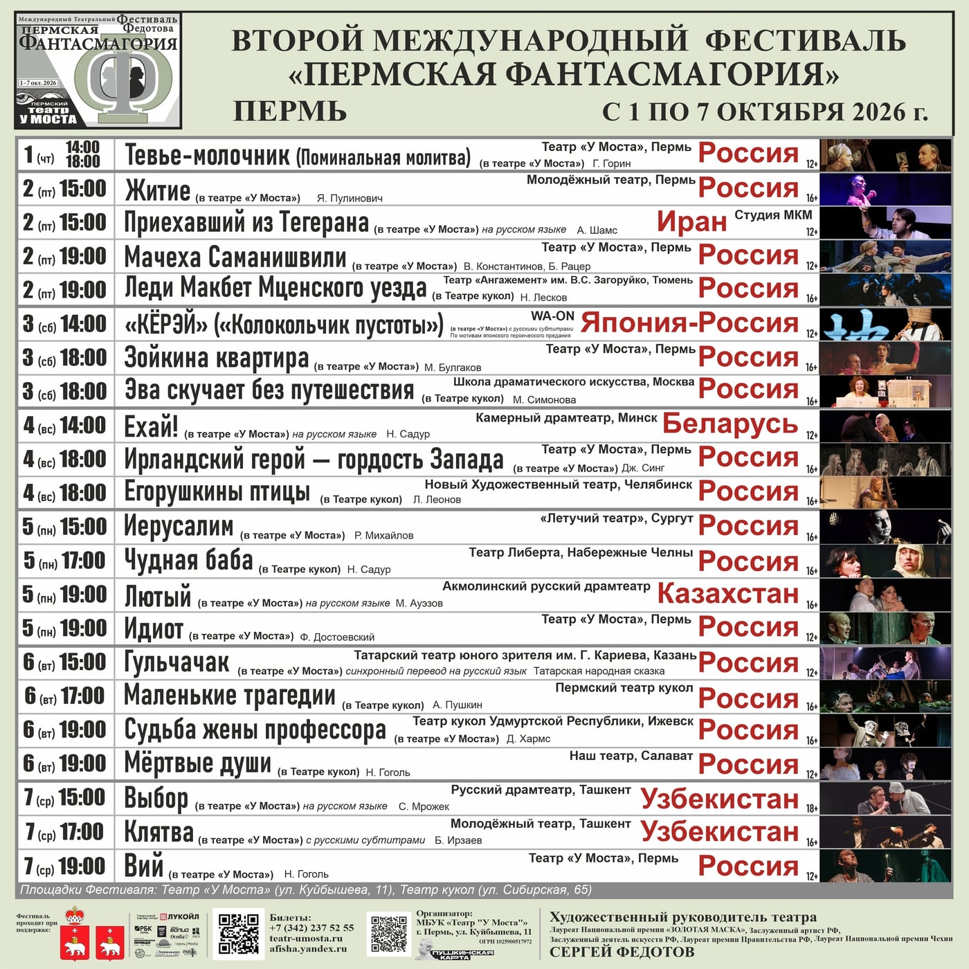 Фестиваль «Пермская Фантасмагория»