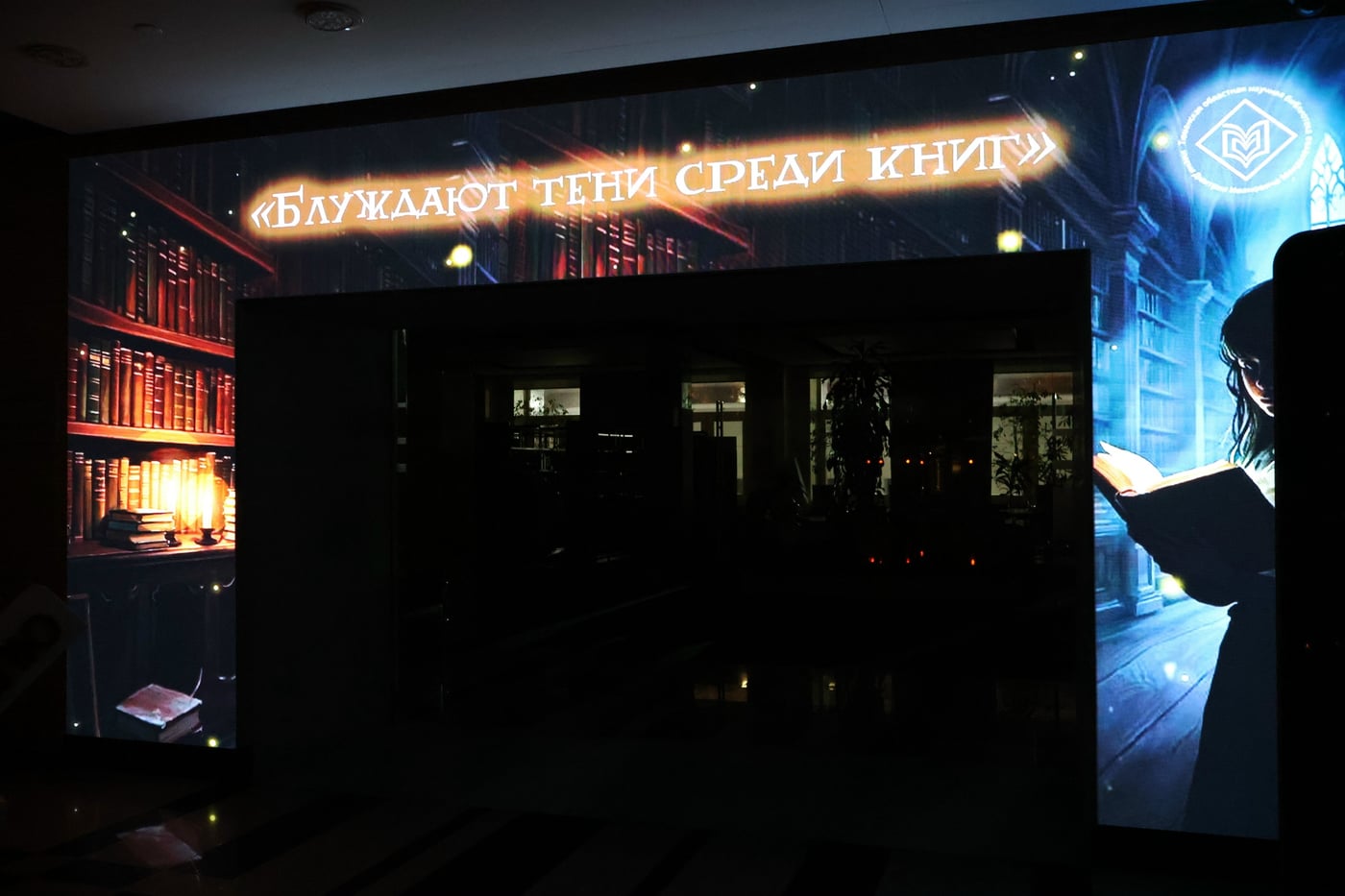 Экскурсия «Блуждают тени среди книг»