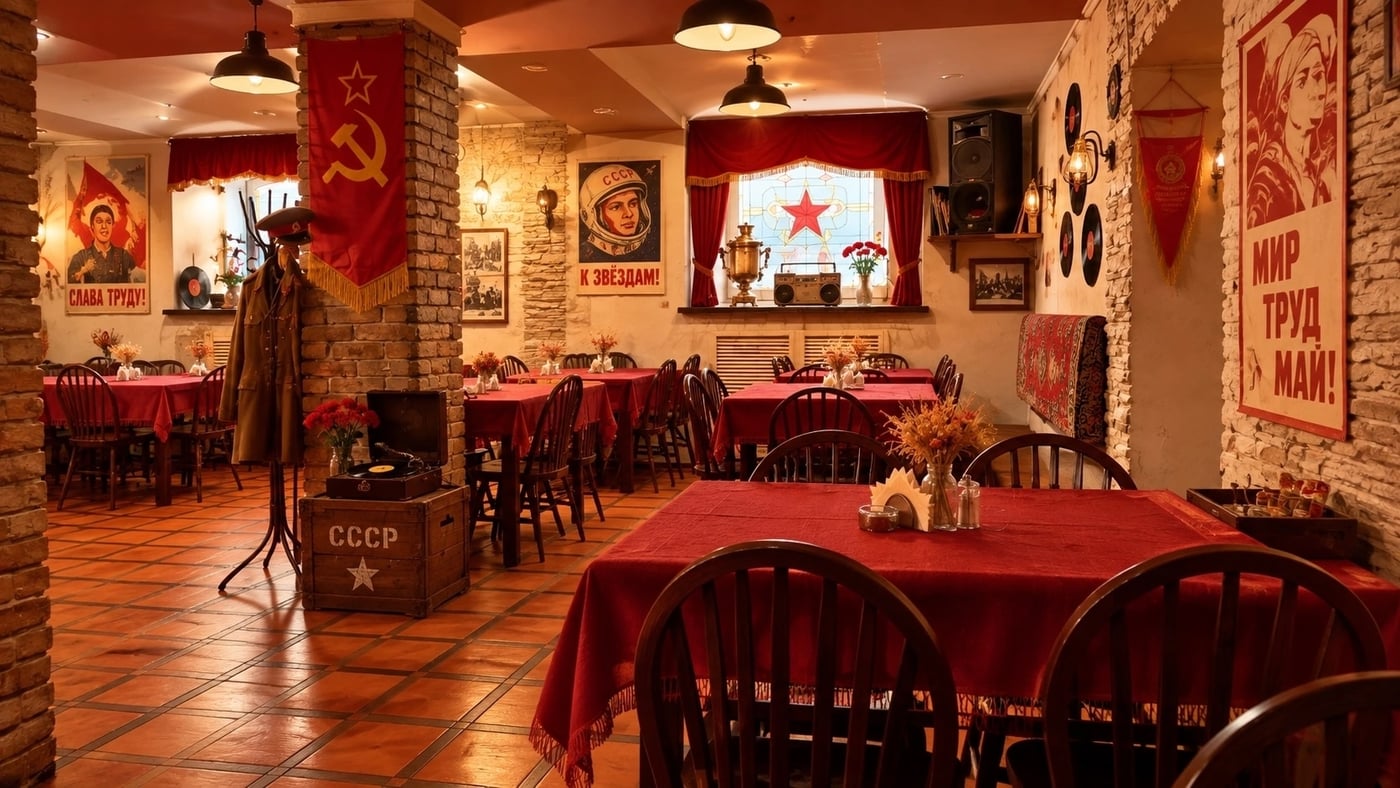 ПРИГЛАШЕНИЕ НА ВЕЧЕРИНКУ «НАЗАД В СССР»