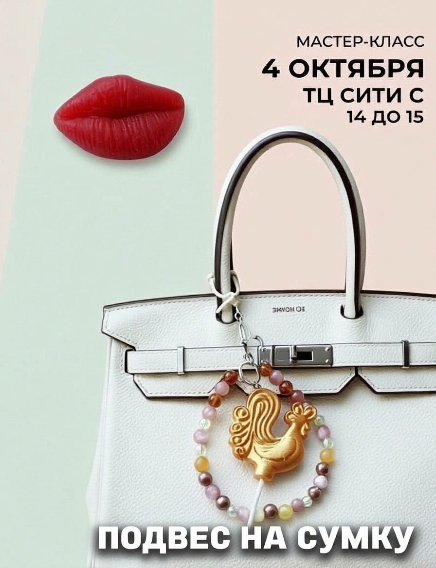 Приглашаю на мастер-класс «Подвес на рюкзачок / сумку»!