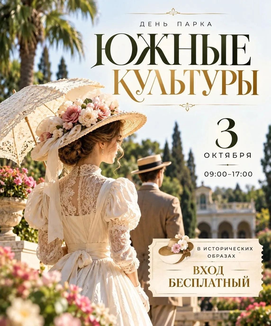 «Южные культуры» на один день вернутся на 100 лет назад