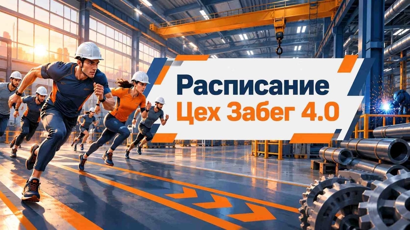 Расписание ЦЕХ ЗАБЕГ 2026 на 4 октября