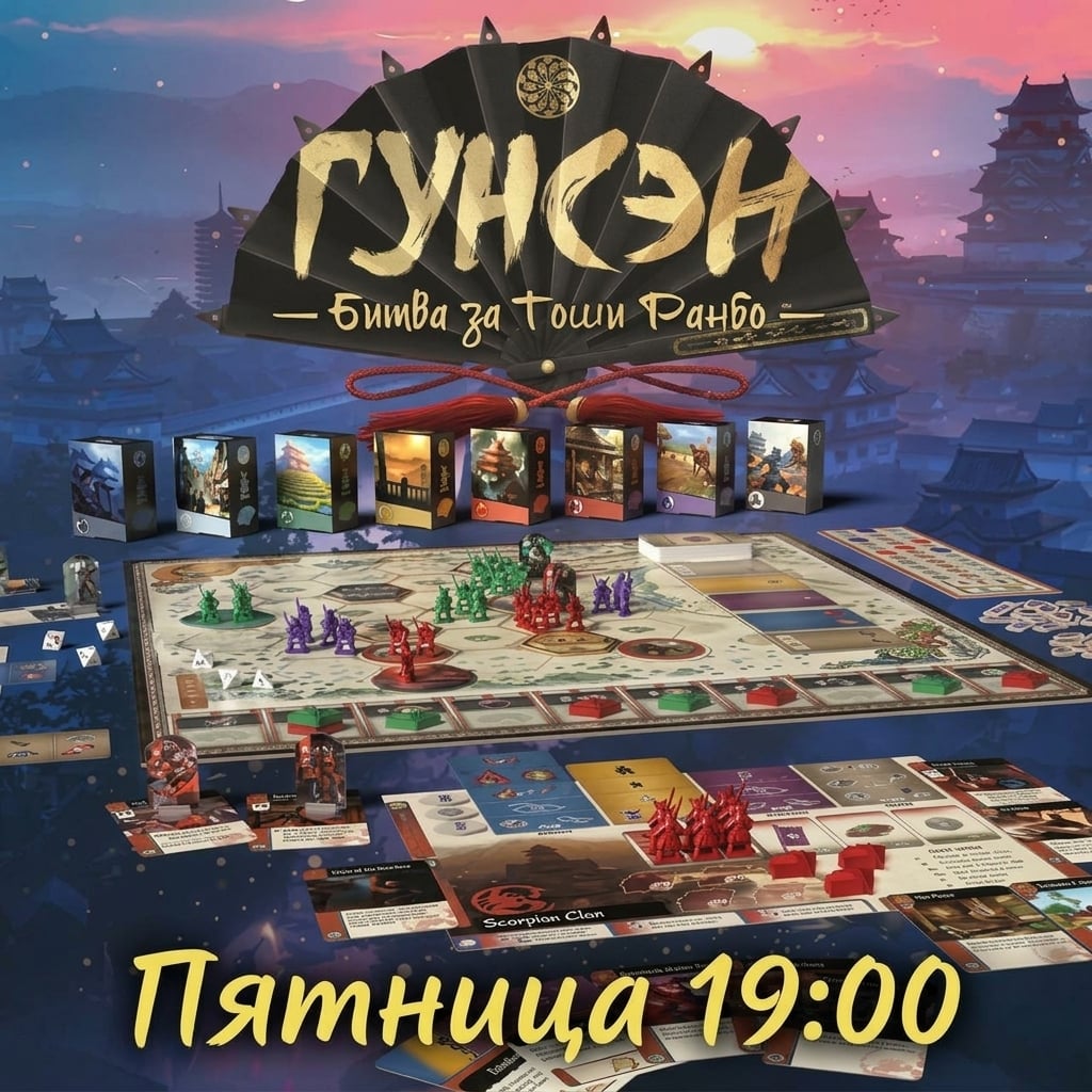 В эту ПЯТНИЦУ 02.10 настольные игры для любого желающего