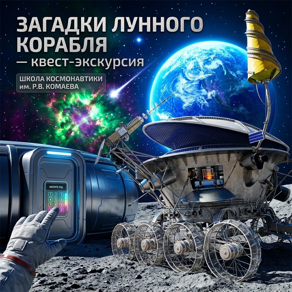 Квест-экскурсия «Загадки лунного корабля»