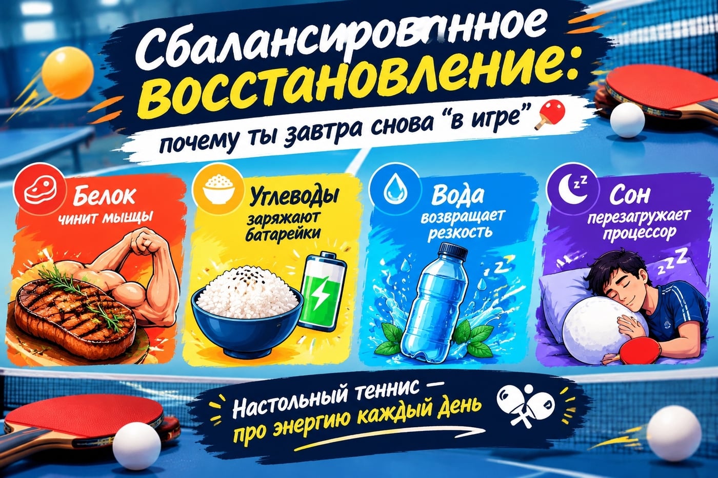 Сбалансированное восстановление: почему ты завтра снова «в игре»