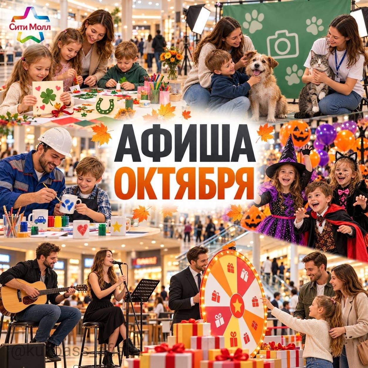 Музыкальные вечера в ТРЦ «Сити Молл»