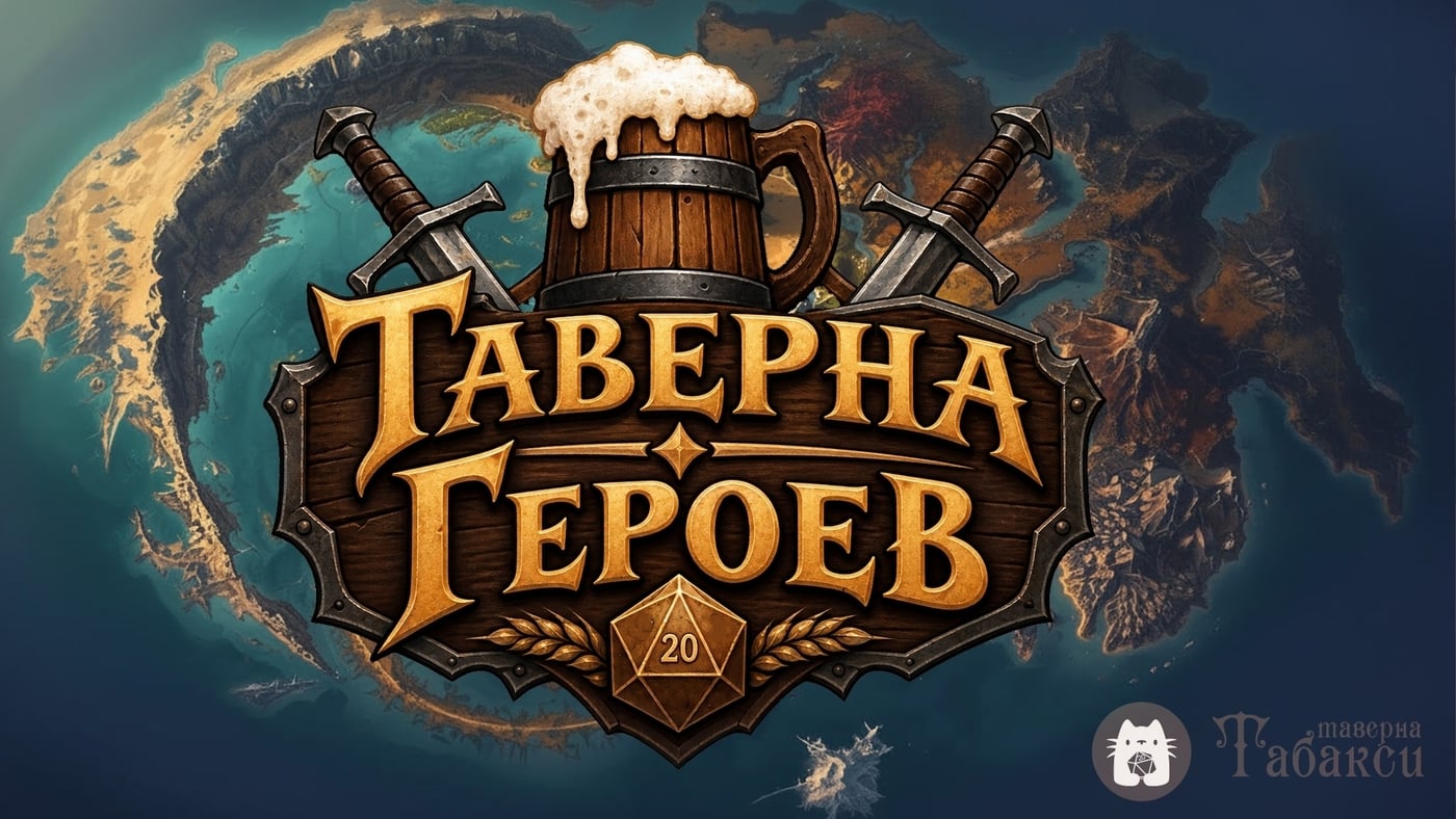 Анонс: Большая компания «ТАВЕРНА ГЕРОЕВ»