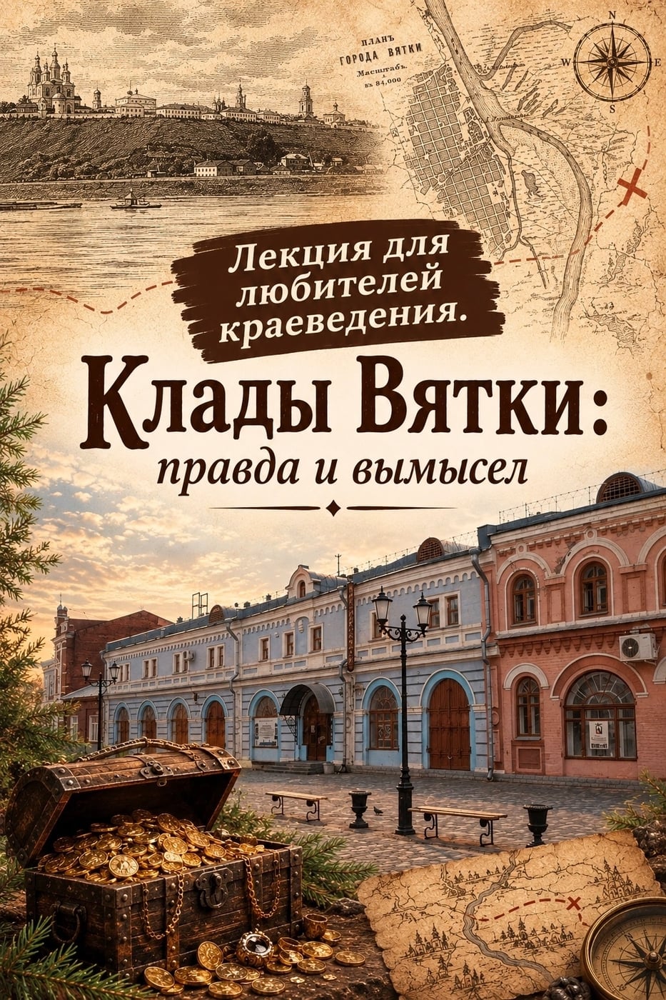 Краеведческая лекция "Клады Вятки. Правда и вымысел"