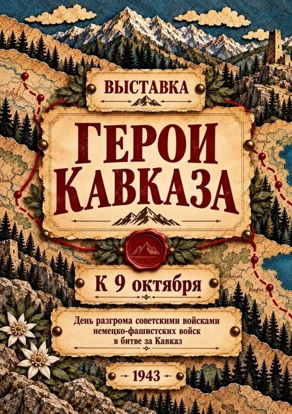 ВЫСТАВКА «ГЕРОЙ КАВКАЗА»