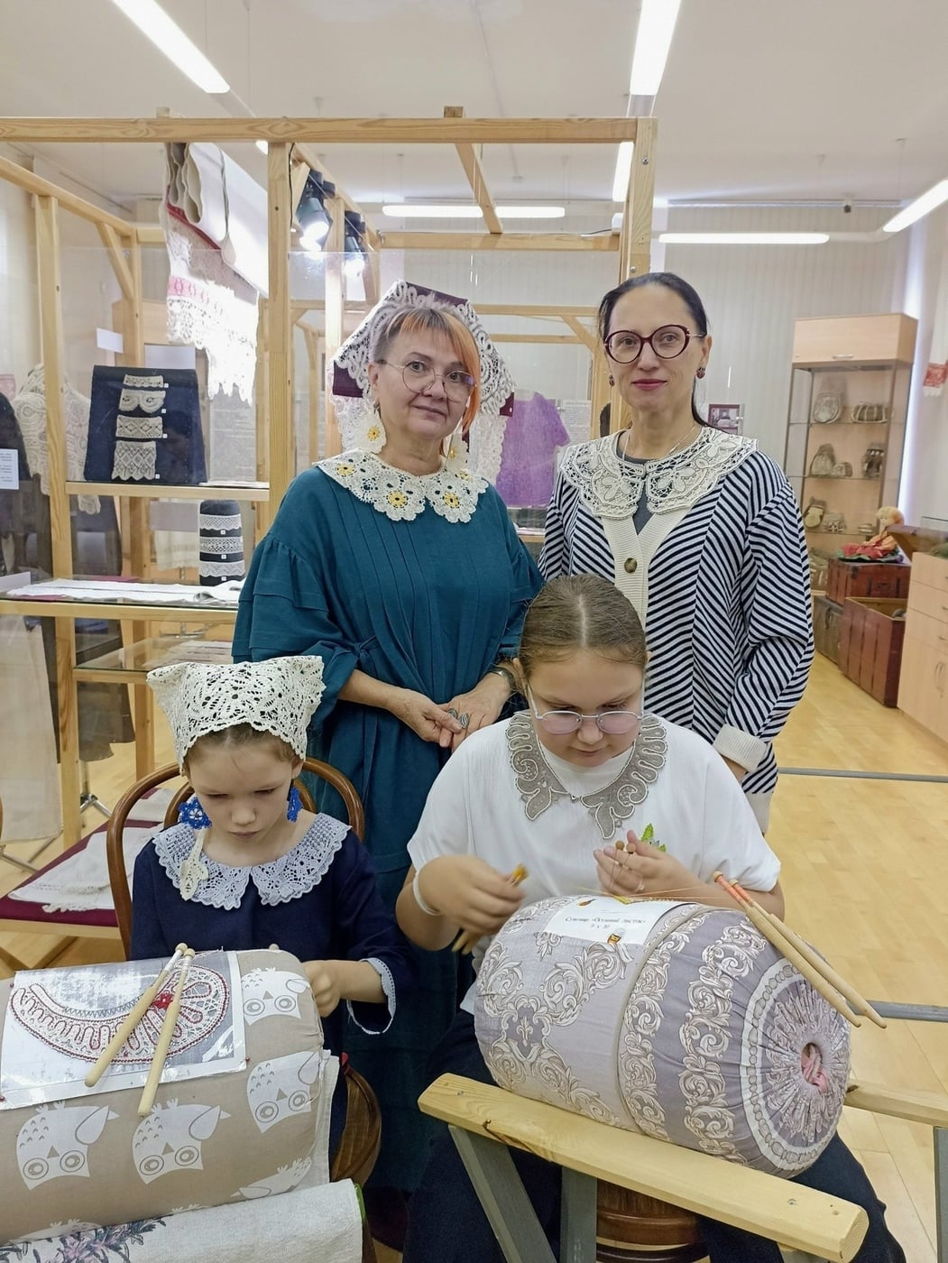 Выставка «Мелодия кружева»