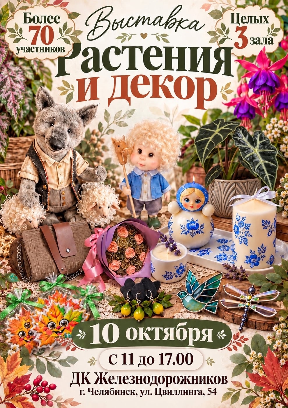 Выставка «Растения и декор»
