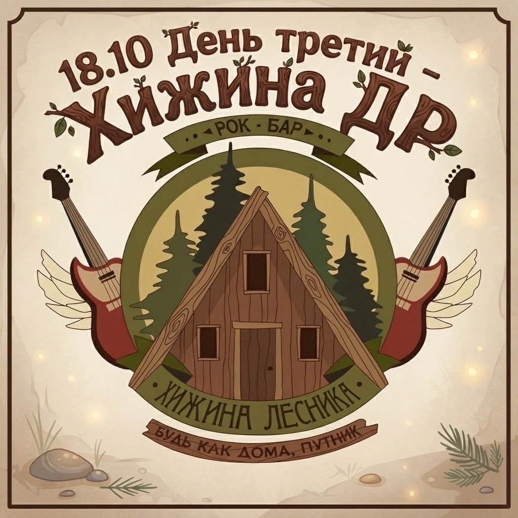 ФЕСТИВАЛЬ «ХИЖИНА ДР»: ДЕНЬ ТРЕТИЙ! ‍