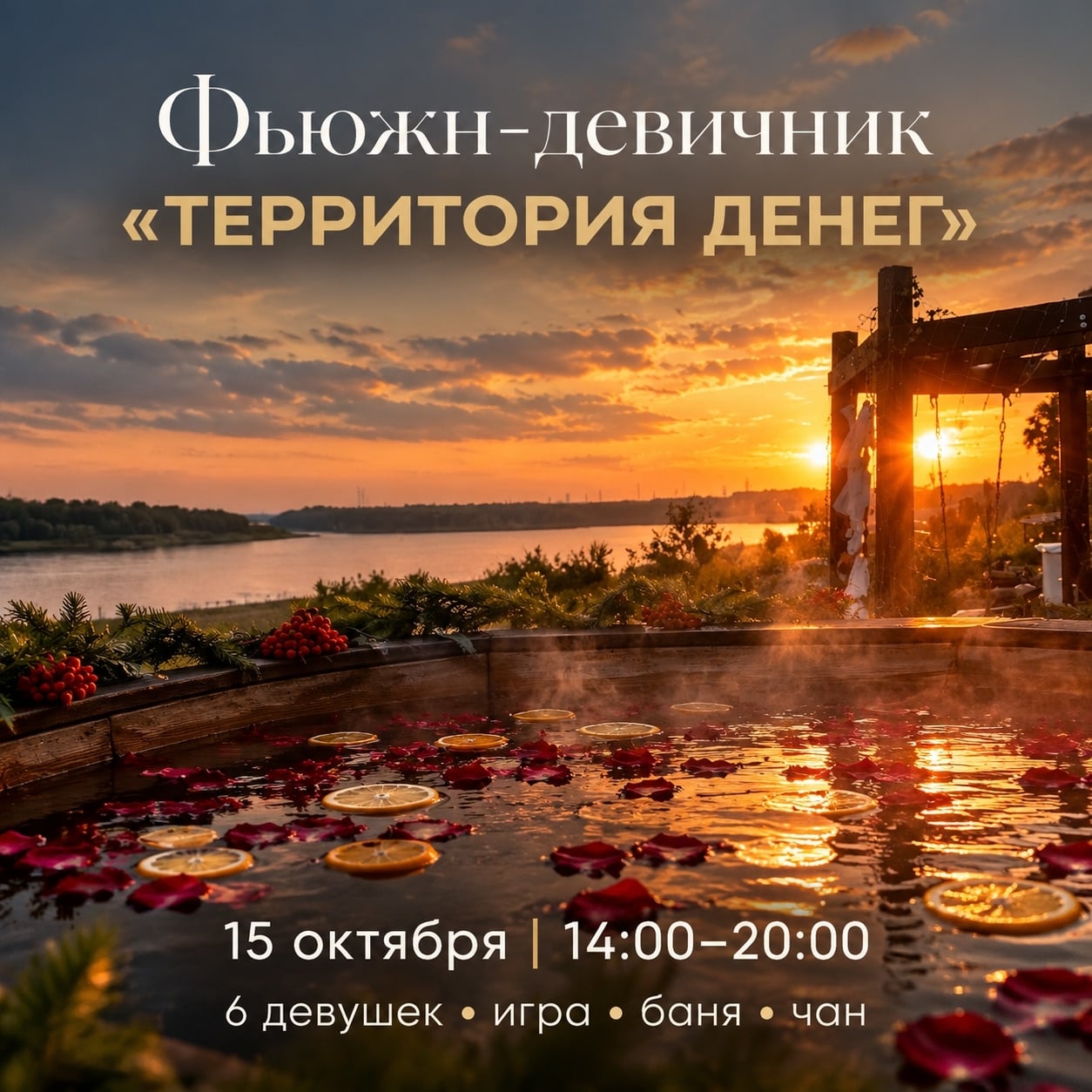 Фьюжн-девичник «Территория денег»