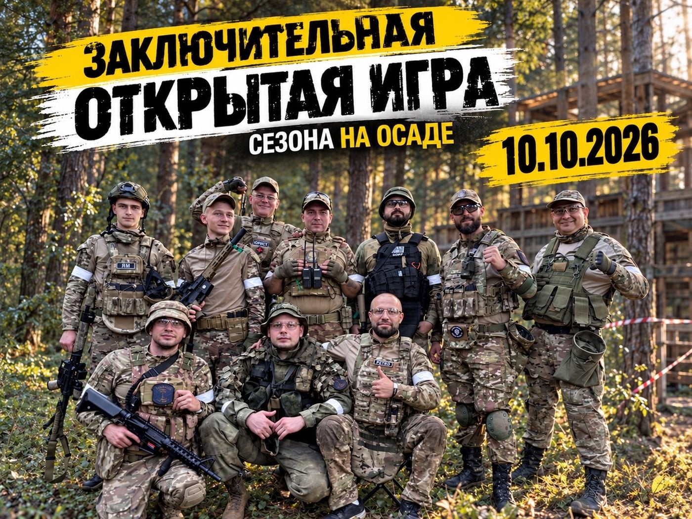 ЗАКРЫВАЕМ СЕЗОН НА «ОСАДЕ»!
