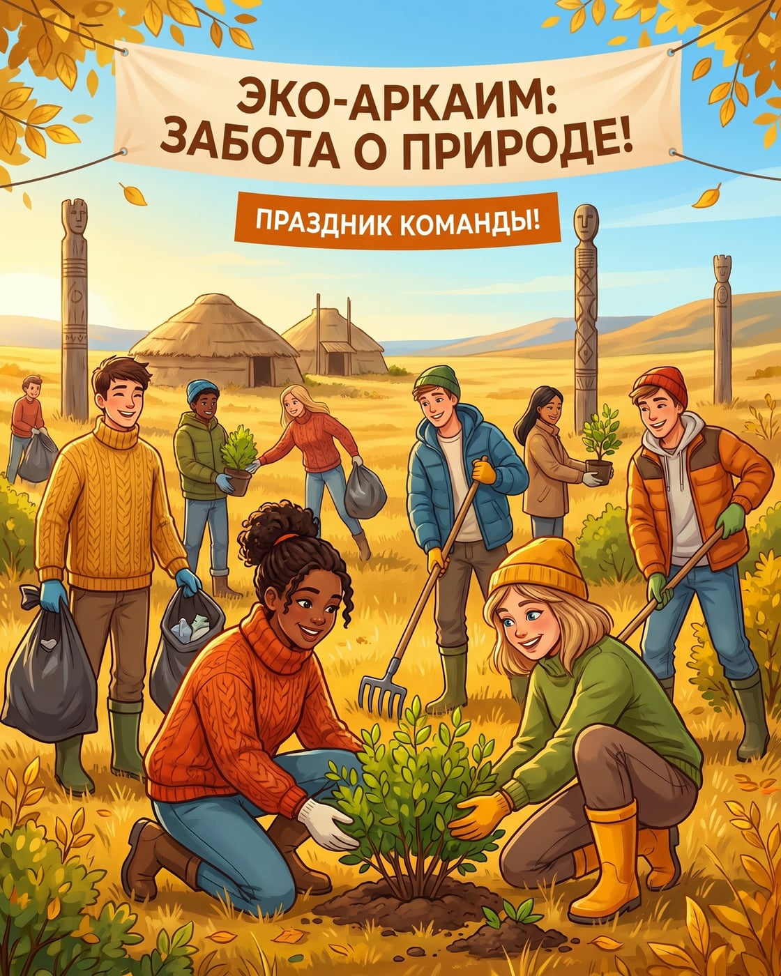 «Аркаим» приглашает на большой Эко-субботник!
