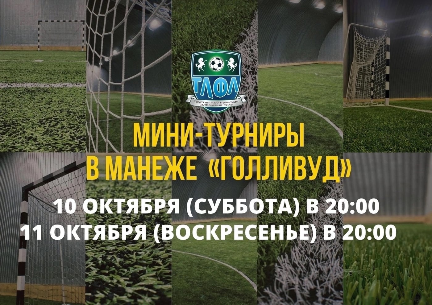 В ХОЛОДНЫЕ ВЫХОДНЫЕ В МАНЕЖЕ «ГОЛЛИВУД»!
