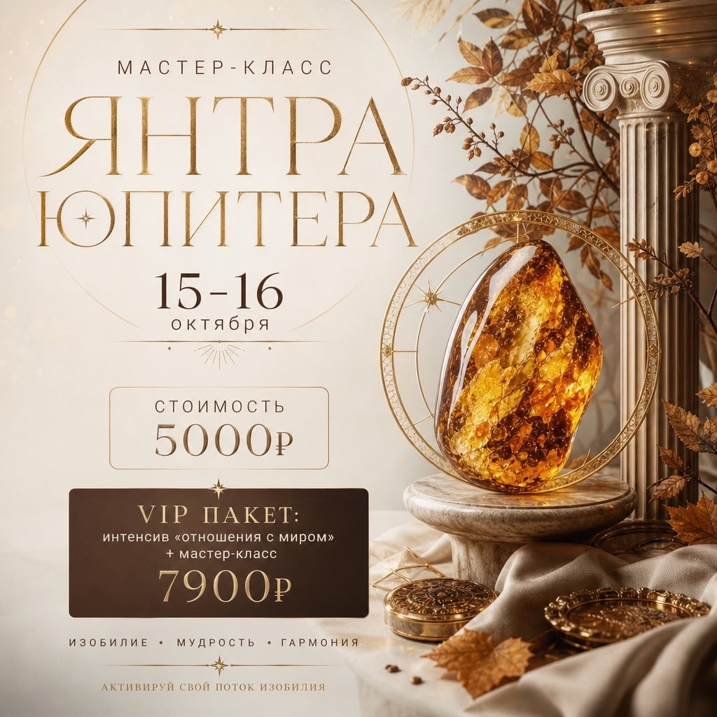 Как оцифровать свой денежный масштаб? Мастер-класс «Янтра Юпитера»