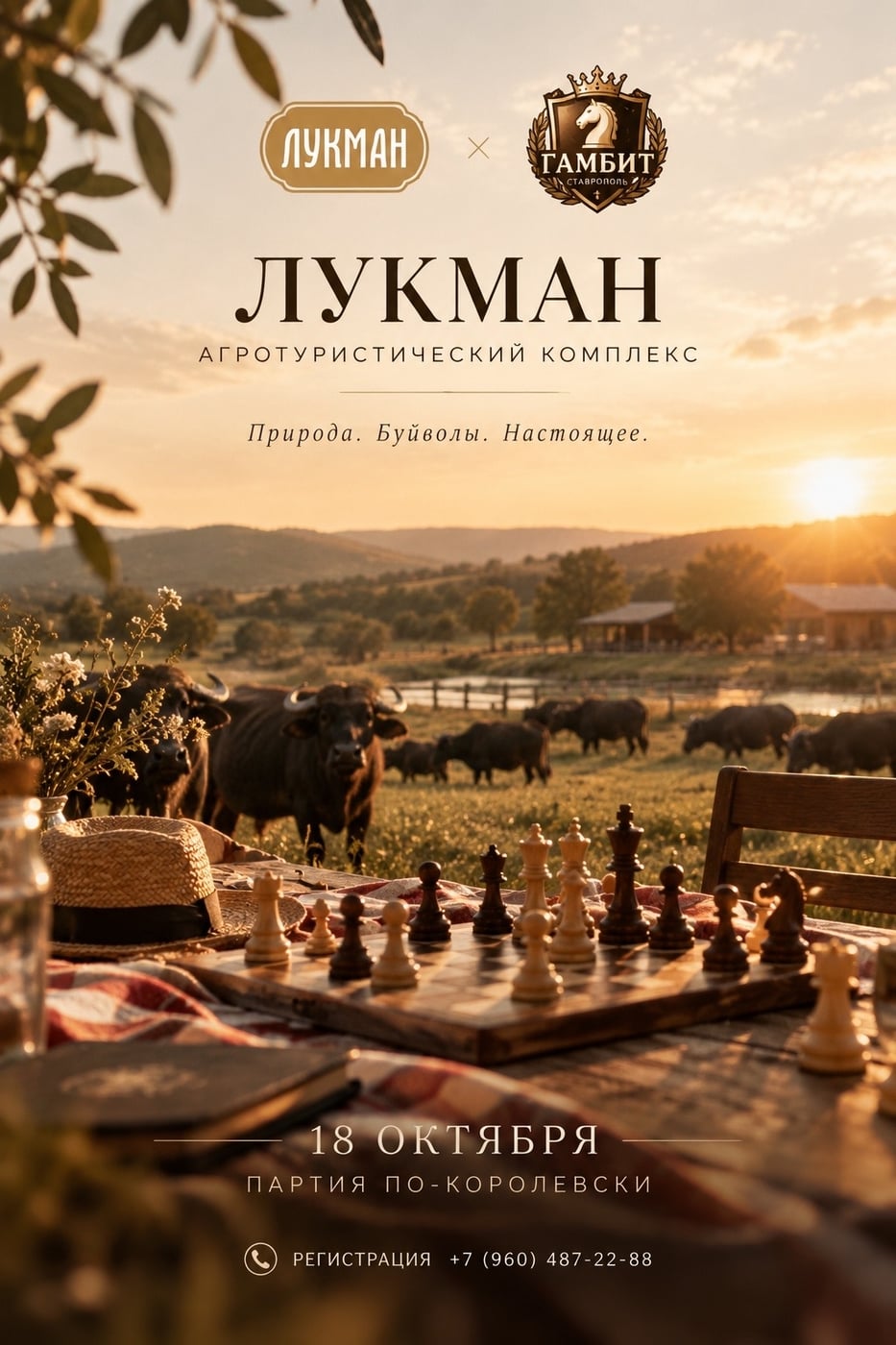 18 октября мы отправляемся не просто на очередной турнир