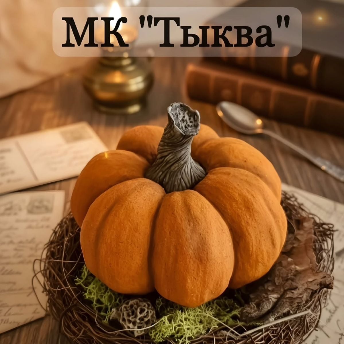 Приглашаем на мастер-класс по созданию ватной игрушки «Тыковка»