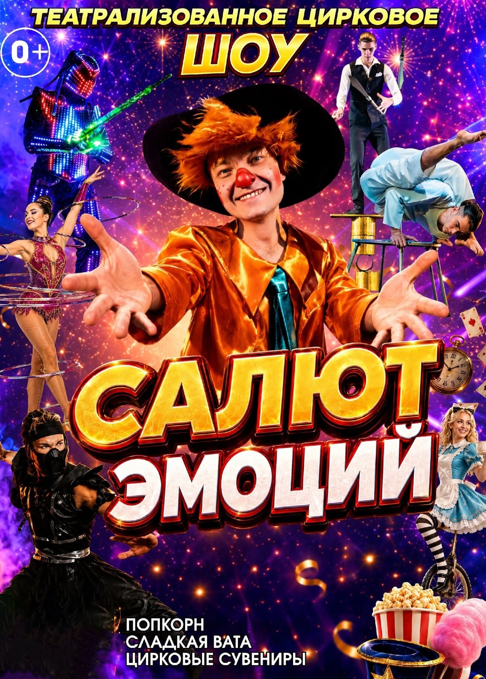 Цирковое шоу «Салют эмоций», Слюдянка