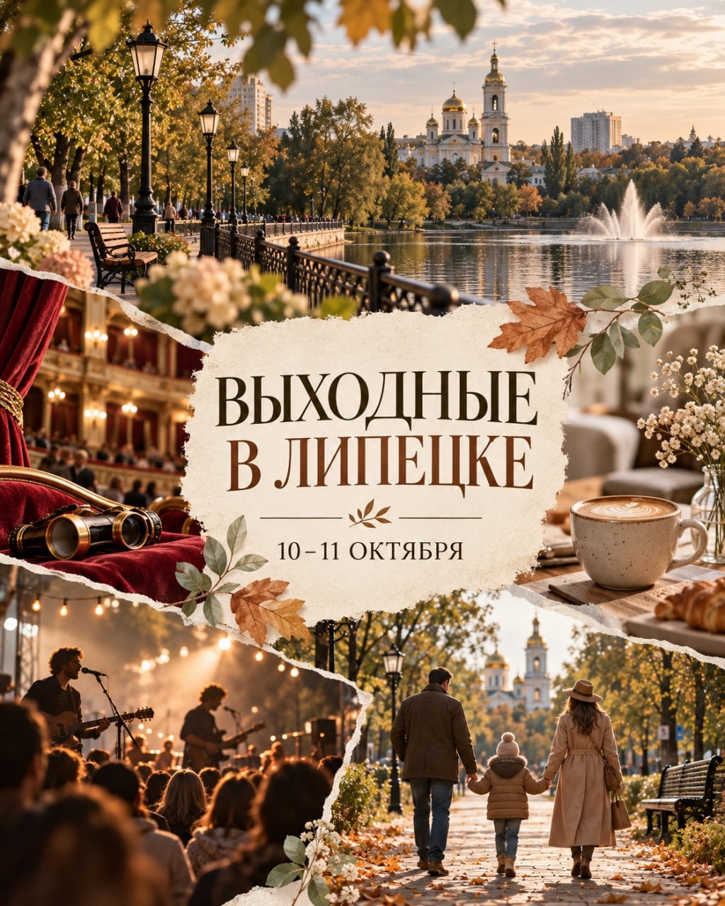 ВЫХОДНЫЕ В ЛИПЕЦКЕ | 10-11 ОКТЯБРЯ