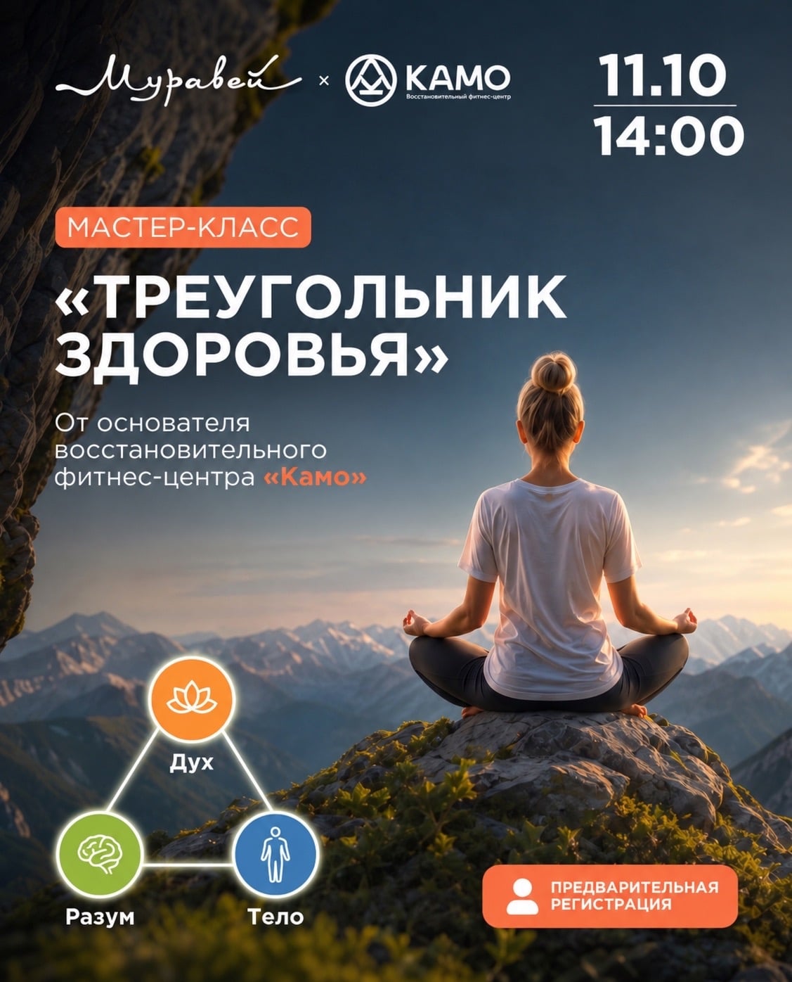 МАСТЕР-КЛАСС «ТРЕУГОЛЬНИК ЗДОРОВЬЯ»