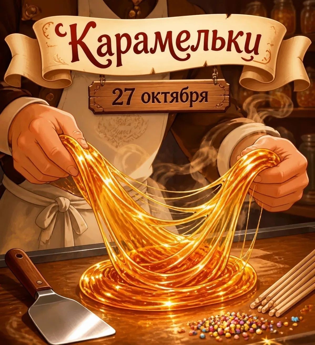 Приглашаем на мастер-класс «Карамельки» 27 октября