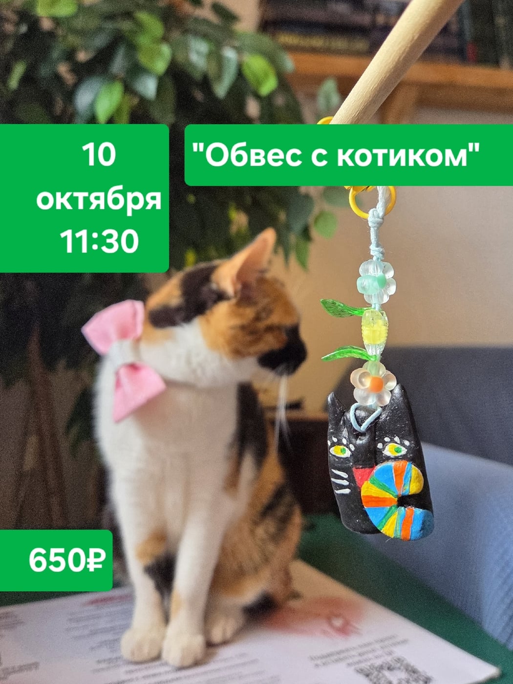 Мастер-класс «Обвес с котиком» в «Меховом кафе»