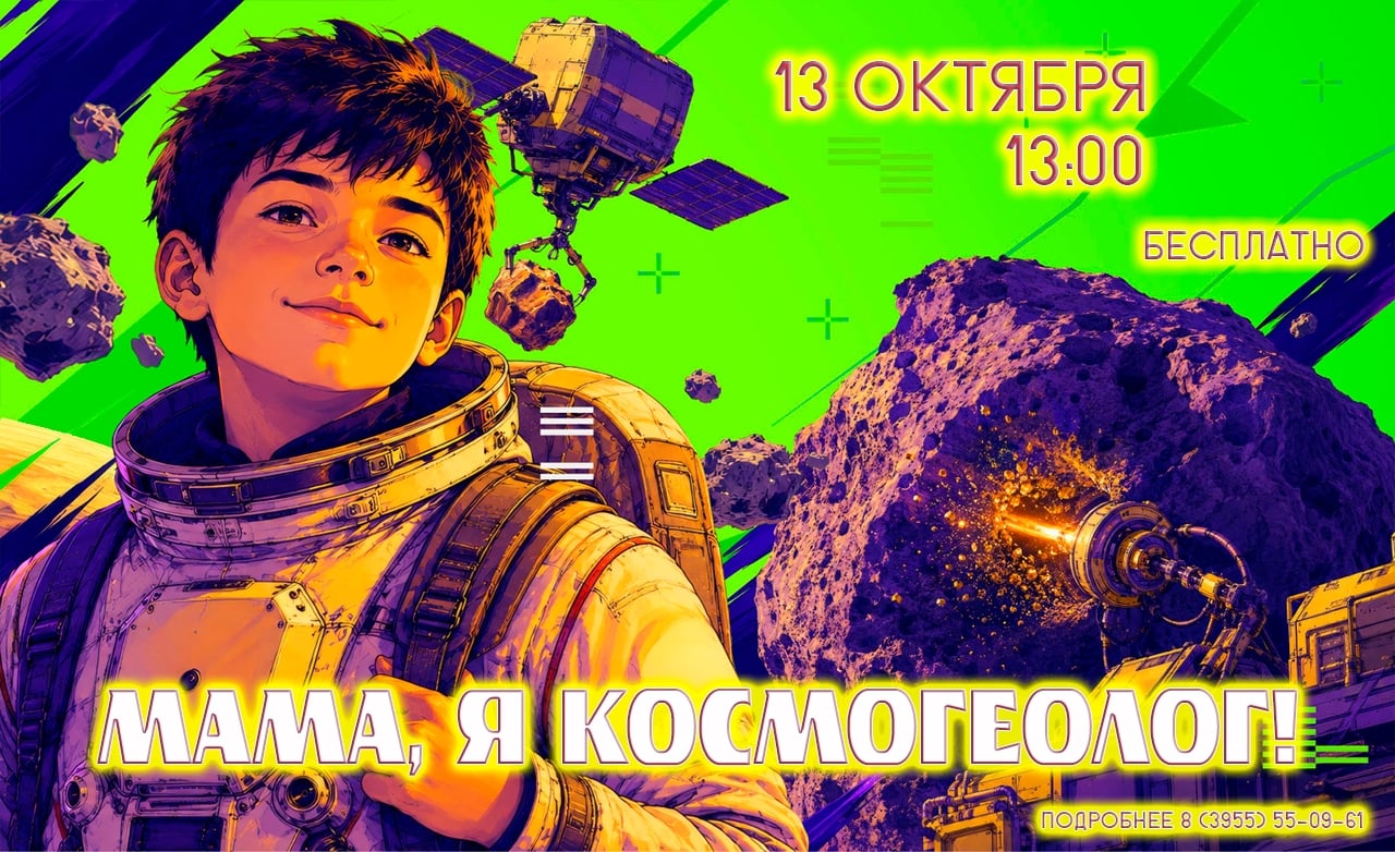 Мама, я космогеолог!