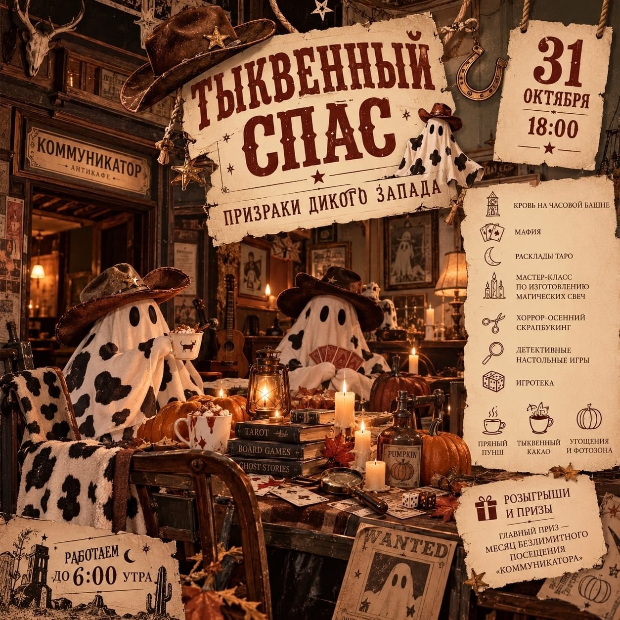 Тыквенный Спас: «Призраки Дикого Запада»