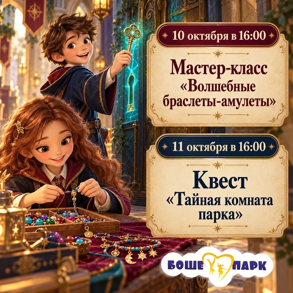 Готов к магии? В «Боше Парк» — два дня чистого волшебства!