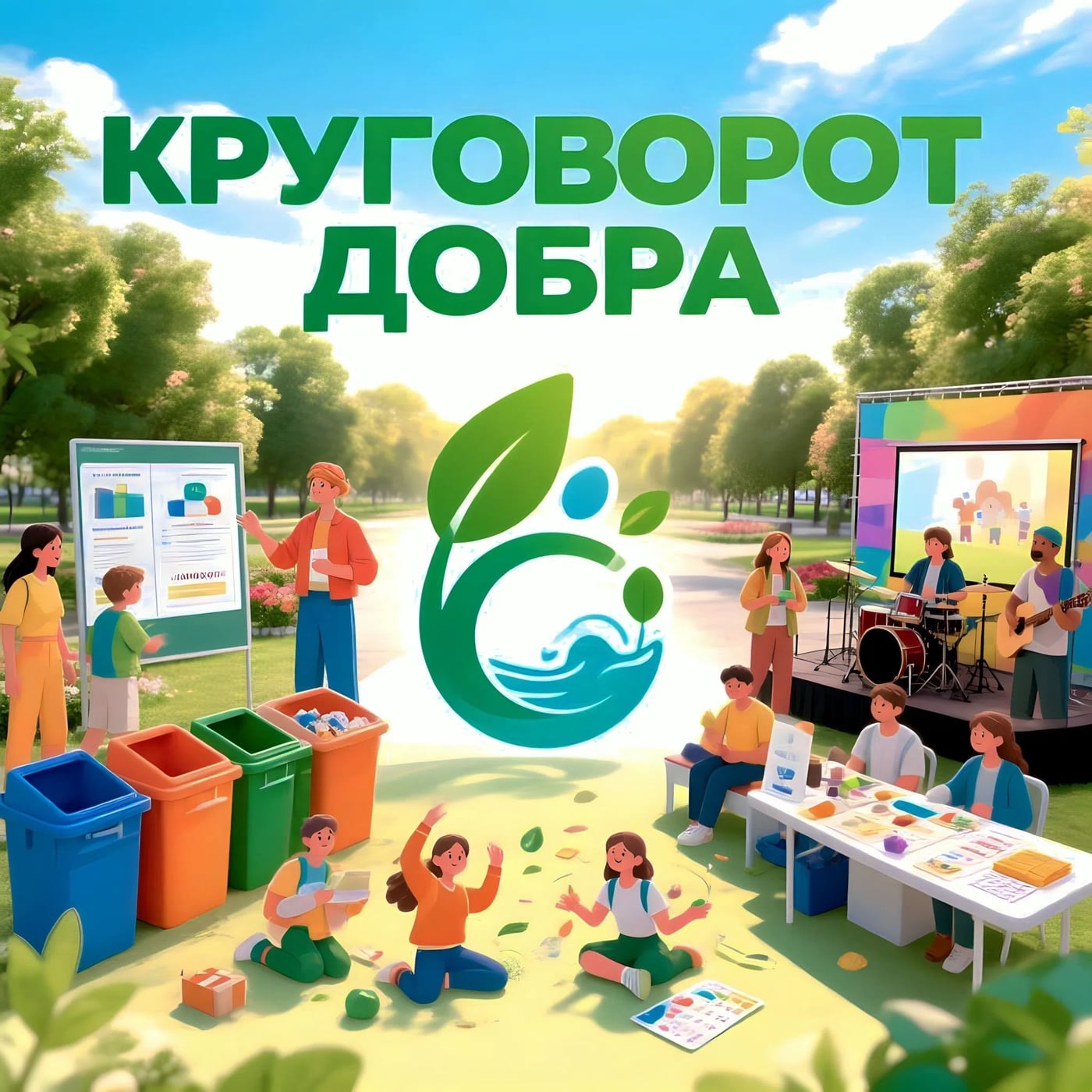 Приглашаем на экологический фестиваль «Круговорот добра»!