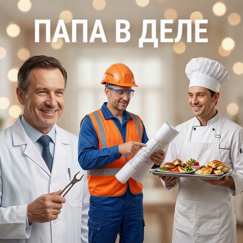 ЗАПУСКАЕМ ШКОЛЬНУЮ ФОТОВЫСТАВКУ «ПАПА В ДЕЛЕ!»