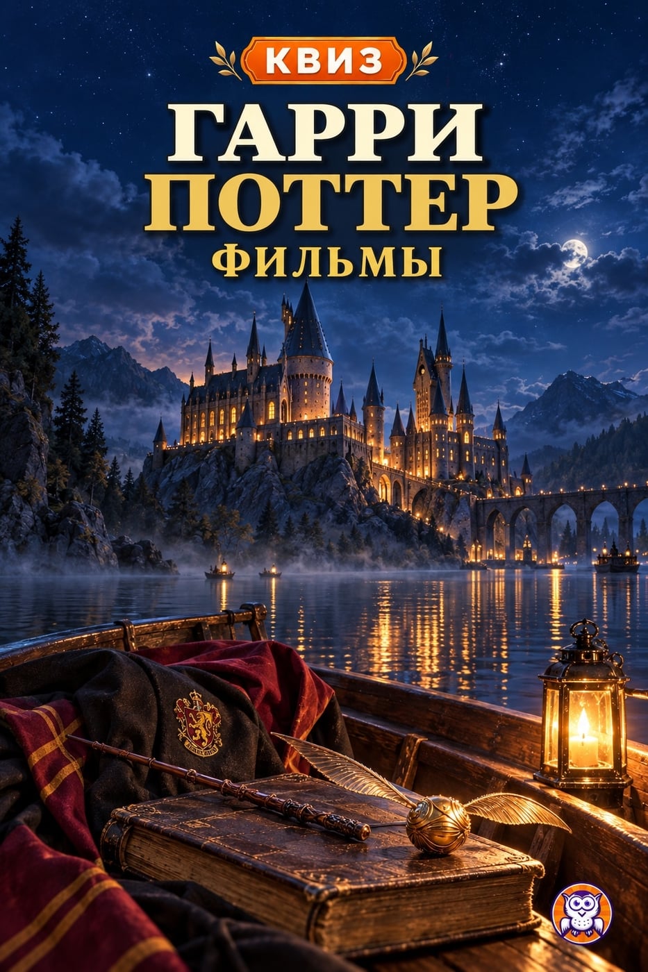 КВИЗ «ГАРРИ ПОТТЕР: ФИЛЬМЫ». ИГРАЕМ ЧЕРЕЗ 5 ДНЕЙ!