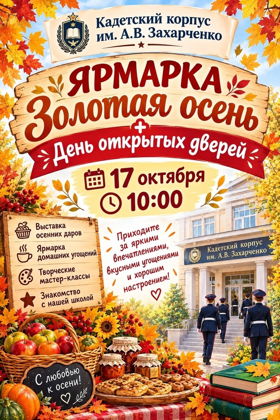 Золотая ярмарка - осенняя благотворительная ярмарка «Дары природы»