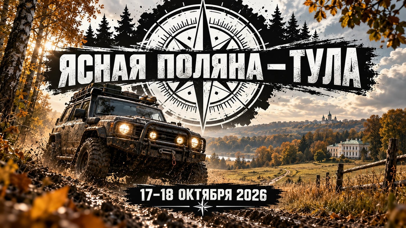 Внедорожный рейд «Ясная Поляна — Тула»: 17–18 октября