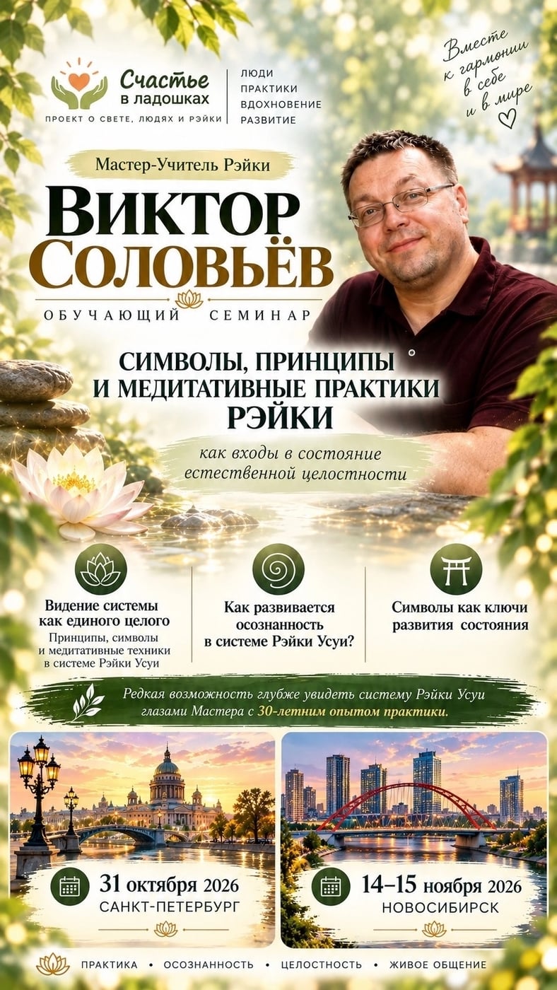 Символы, принципы и медитативные практики Рэйки