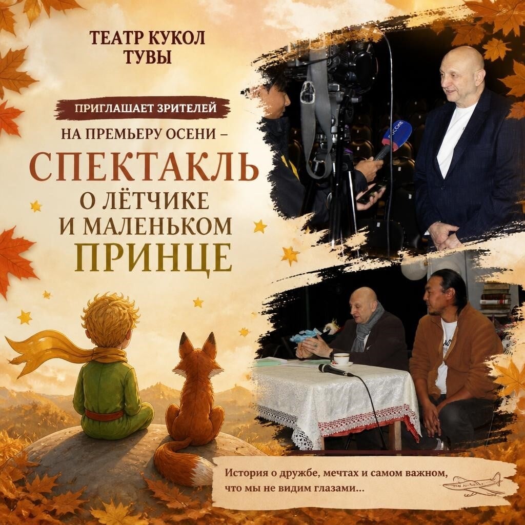 Спектакль «Лётчик и М. Принц»