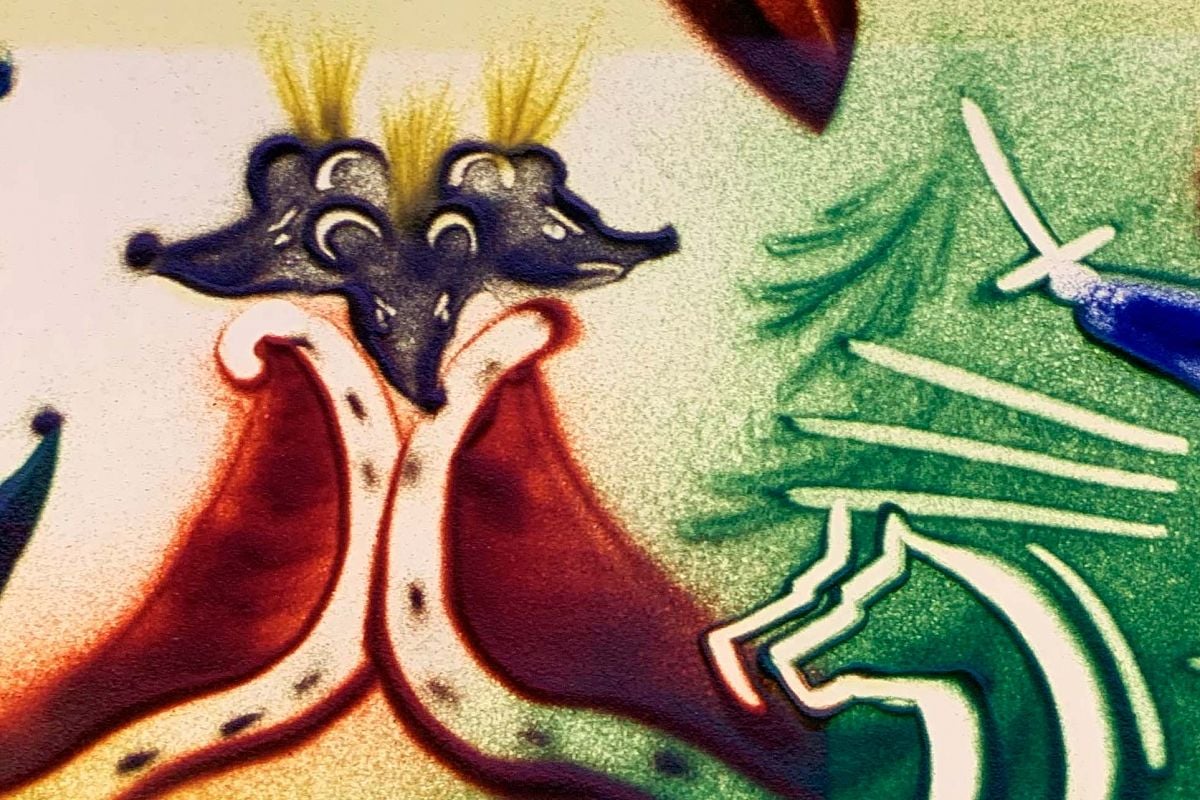 Новогодняя сказка с органом и песочной анимацией. Щелкунчик