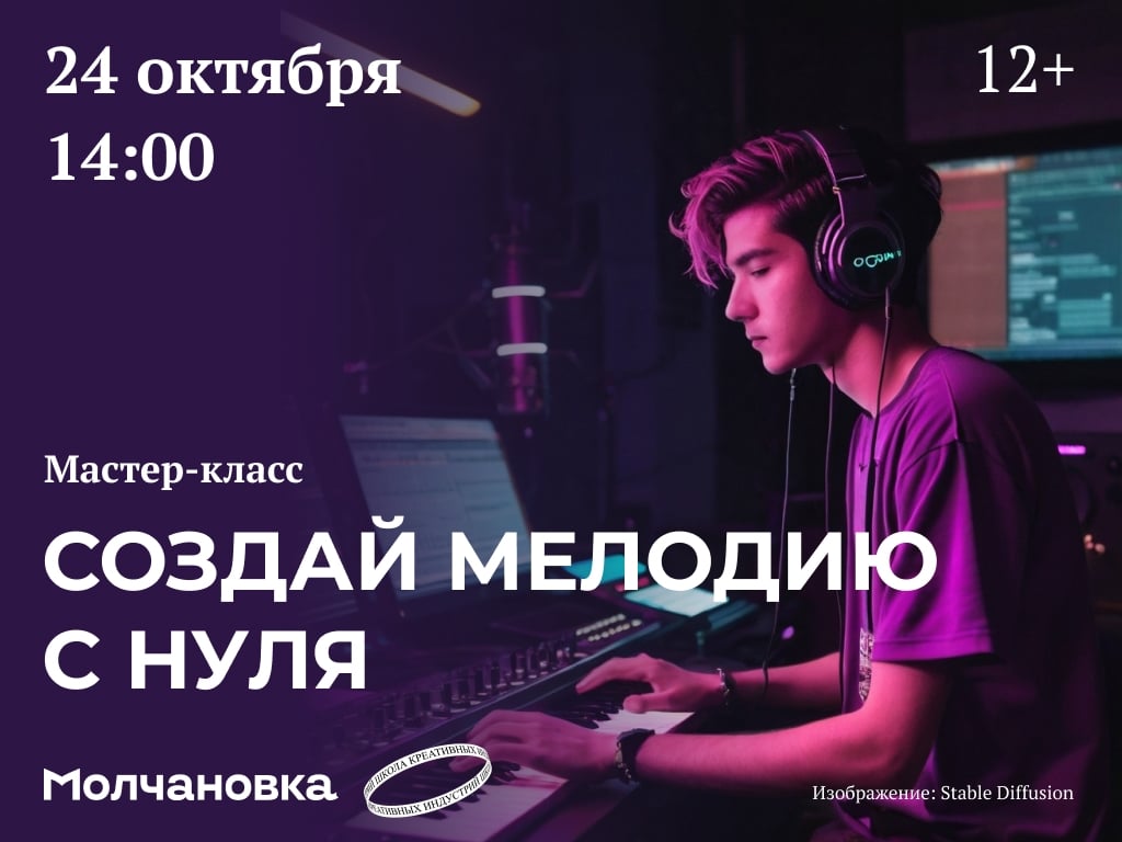 Мастер-класс «Создай мелодию с нуля» | 12+