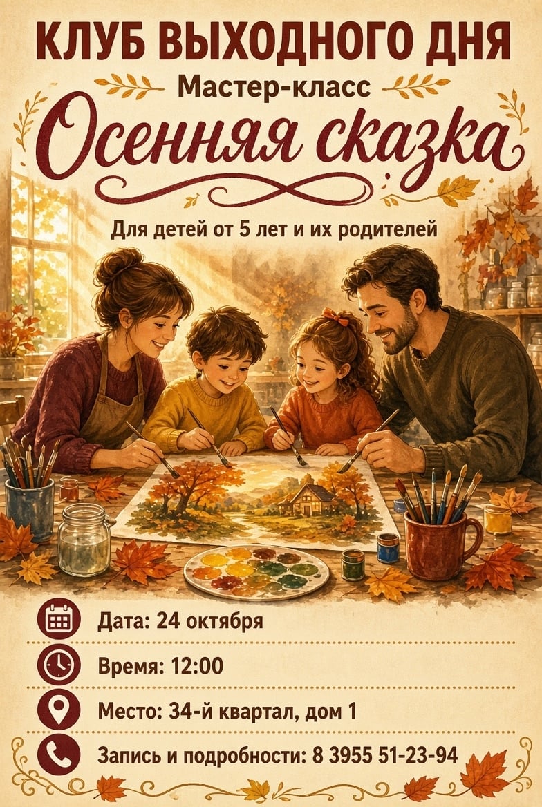 Мастер-класс: "Осенняя сказка"